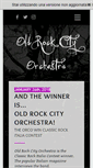Mobile Screenshot of oldrockcityorchestra.com