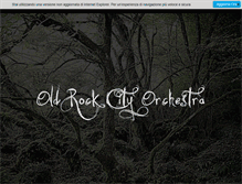 Tablet Screenshot of oldrockcityorchestra.com